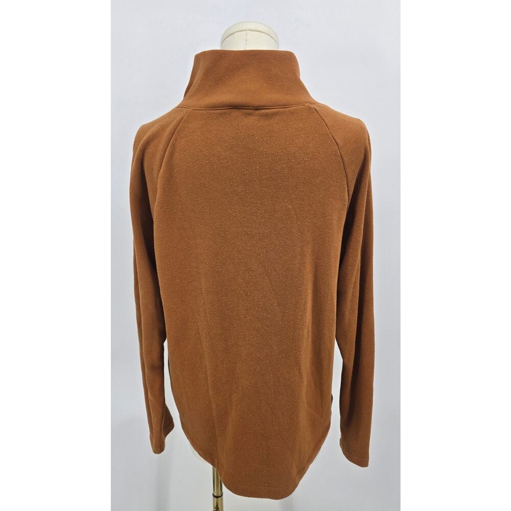 J Crew Wide Button Mockneck Pullover - image 3